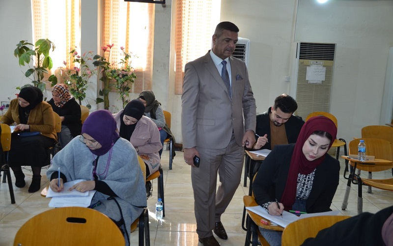 زيارة تفقدية للسيد مساعد رئيس جامعة كركوك للشؤون العلمية لكلية العلوم