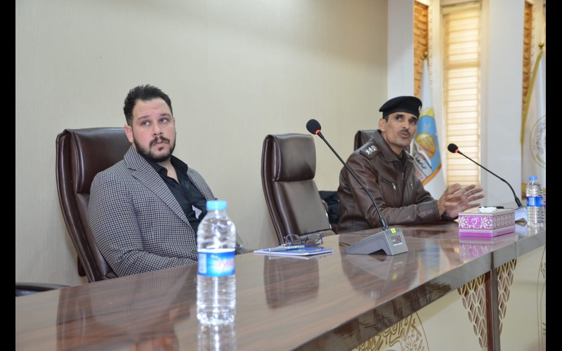 كلية العلوم / جامعة كركوك تنظم ورشة عمل عن استخدام مطافئ الحريق