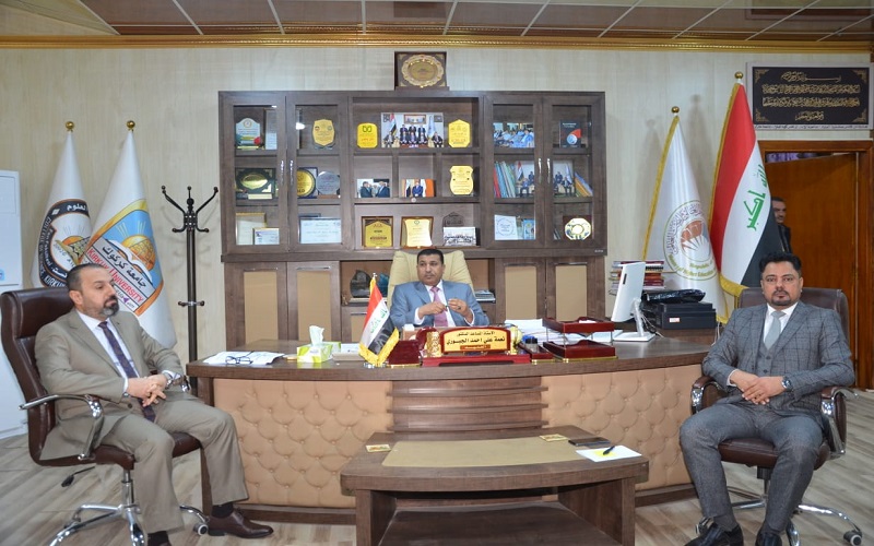 جانب من اجتماع مجلس كلية العلوم/ جامعة كركوك