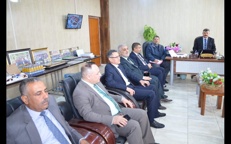 قسم الفيزياء في كلية العلوم/ جامعة كركوك يعقد الاجتماع الأول في بداية الفصل الدراسي الثاني