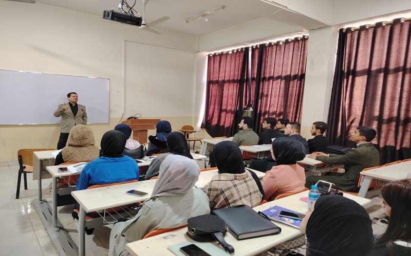 وحدة الإرشاد النفسي والتوجيه التربوي في كلية العلوم تقيم ندوة تثقيفية حول التطرف الفكري المؤدي إلى الارهاب