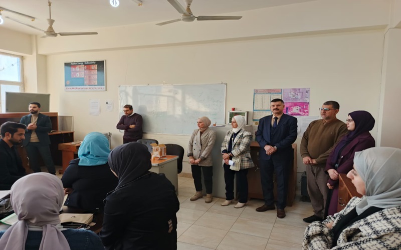 قسم الفيزياء / كلية العلوم يستقبل طلبة كلية التربية للعلوم الصرفة