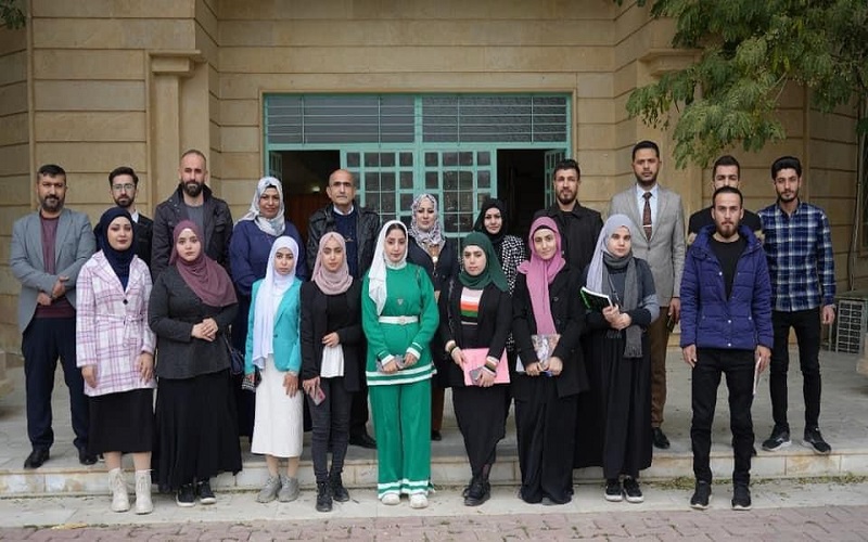 A scientific visit for students of the Department of Applied Geology / College of Science to the Technical Institute