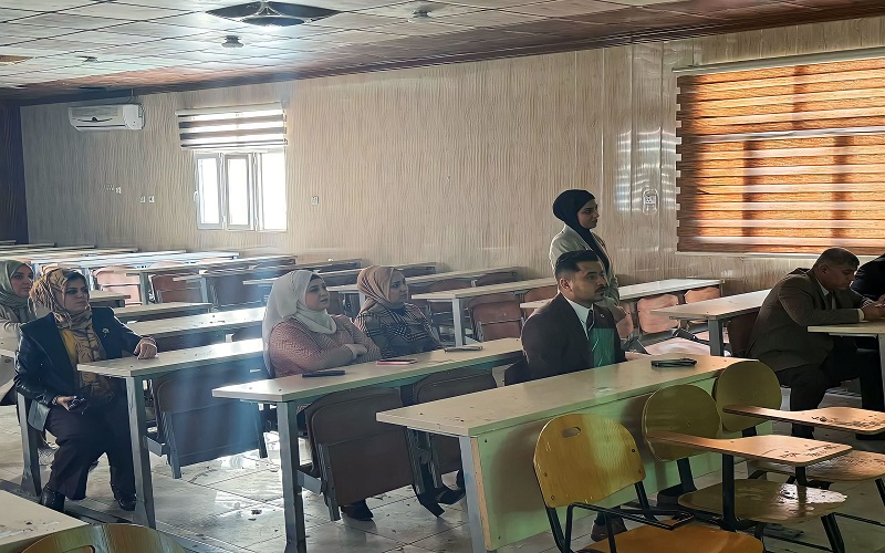 The Department of Chemistry at the College of Science/University of Kirkuk organizes a seminar on the Chemoffice program