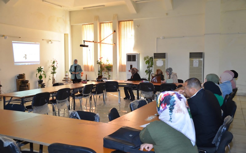 كلية العلوم / جامعة كركوك تنظم ورشة علمية عن برنامج معالجة الصور ImageJ