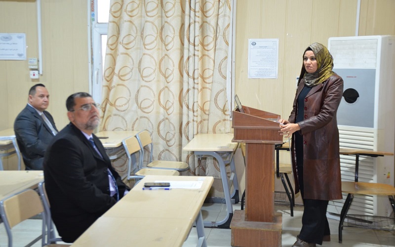 قسم الفيزياء في كلية العلوم / جامعة كركوك ينظم حلقة نقاشية عن (التلوث البيئي)