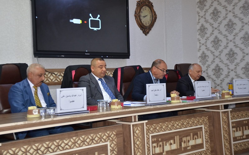 رسالة ماجستيرفي كلية العلوم / جامعة كركوك تناقش التداخل بين حامض السالسلك والبورون في نمو وتطور نبات الباقلاء