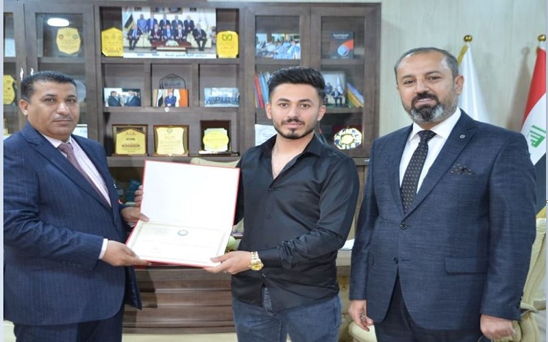 Honoring two students from the College of Science/Department of Chemistry