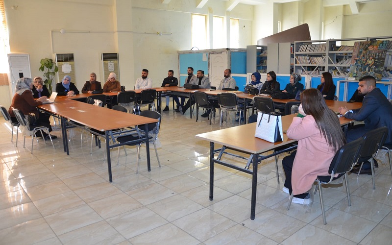 كلية العلوم / جامعة كركوك تنظم ورشة عمل عن مهارة ادارة الوقت لدى طلبة الدراسات العليا