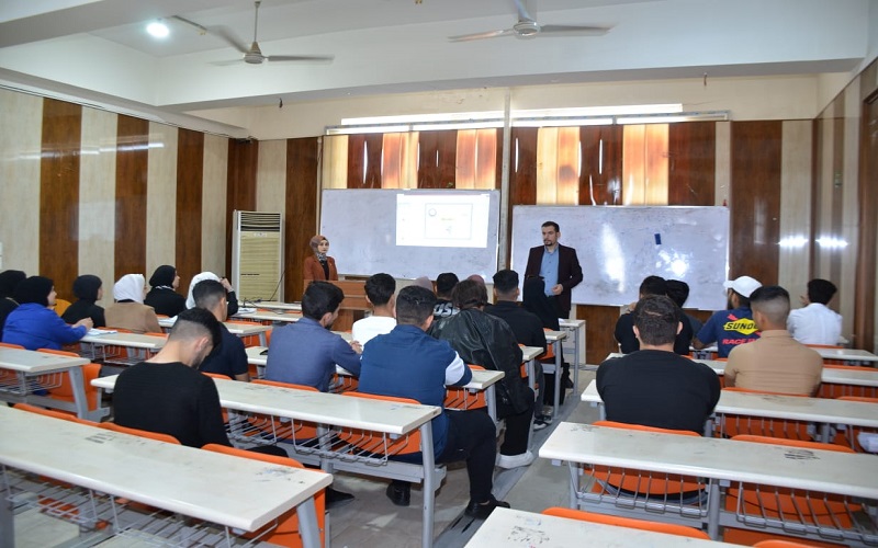 وحدة الإرشاد النفسي والتوجيه التربوي في كلية العلوم تنظم محاضرة توعوية ارشادية حول (  مكافحة المخدرات)