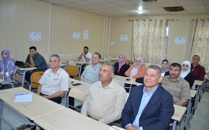 قسم الفيزياء في كلية العلوم/ جامعة كركوك يقيم حلقة نقاشية لمتابعة نسب انجاز مشاريع طلبة الماجستير