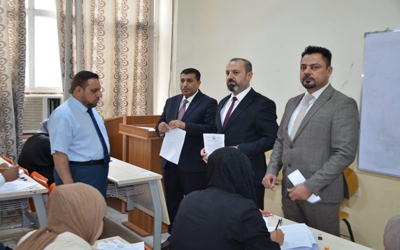 أنطلاق الامتحانات النهائية للفصل الدراسي الثاني في كلية العلوم