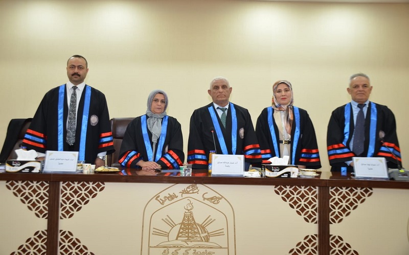 رسالة ماجستيرفي كلية العلوم / جامعة كركوك تناقش عرضة المياه الجوفية وتخمين شدة المخاطر بأستخدام تقنيات التحسس النائي و نظم المعلومات الجغرافية في منطقة جمجمال/ شمال شرقي العراق