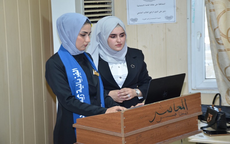 مناقشة مشاريع التخرج لطلبة المرحلة الرابعة في قسم الفيزياء- كلية العلوم / جامعة كركوك للعام الدراسي 2023-2024