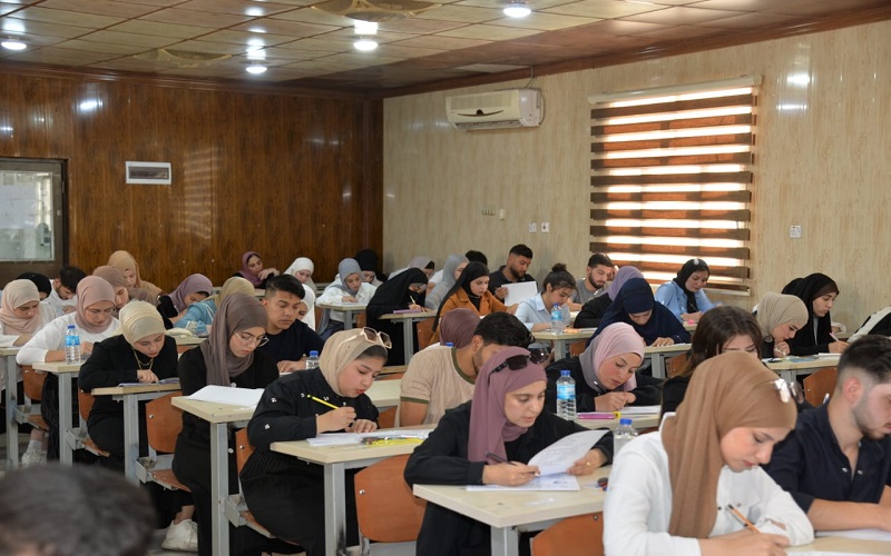 كلية العلوم / جامعة كركوك  تختتم الامتحانات النهائية للفصل الدراسي الثاني لطلبة الدراسات الاولية