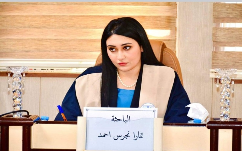 تدريسية في كلية العلوم تحصل على شهادة الدكتوراه من جامعة تكريت