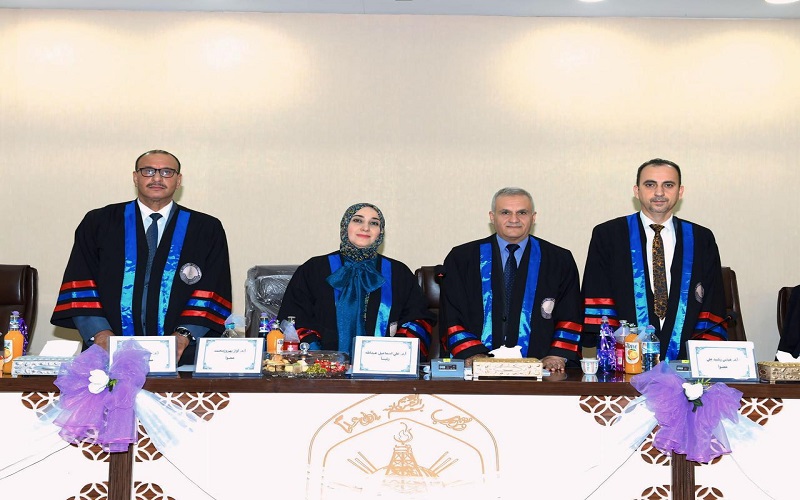 رسالة ماجستيرفي كلية العلوم بجامعة كركوك تناقش التقييم الجيوكيميائي والمخاطر الصحية والبيئية لعنصر الزرنيخ في الترب الزراعية والصناعية والسكنية في مناطق مختارة من محافظة كركوك  / شمالي العراق