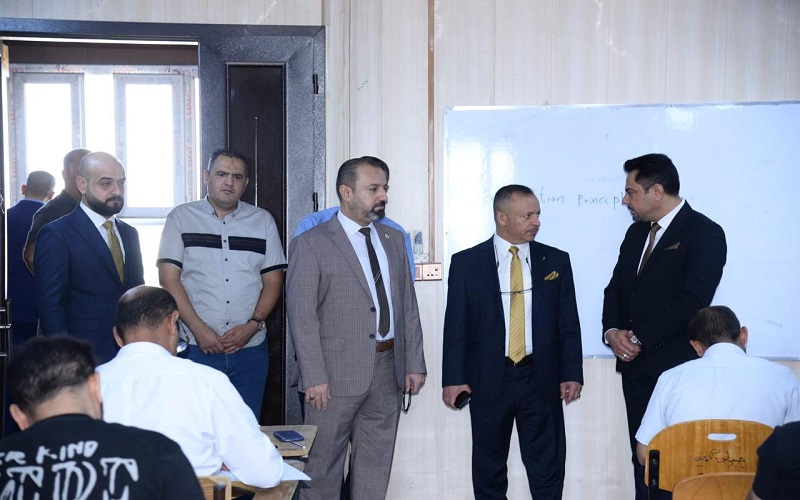 The start of the final exams for graduate students (second round) at the College of Science