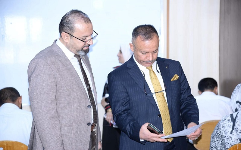 The start of the final exams for graduate students (second round) at the College of Science