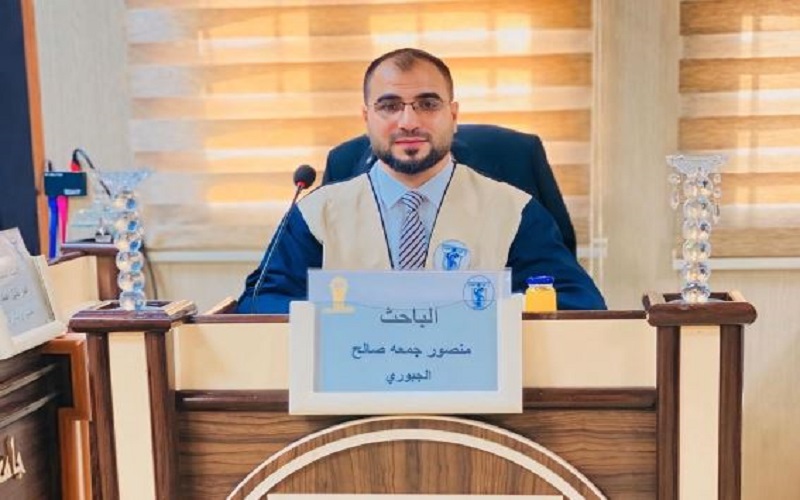 تدريسي في جامعة كركوك - كلية العلوم / قسم الفيزياء يحصل على شهادة الدكتوراه من جامعة تكريت