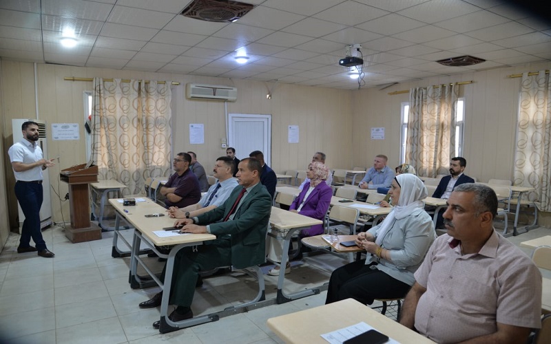 قسم الفيزياء في كلية العلوم - جامعة كركوك يقيم حلقة نقاشية حول آلية تطبيق متطلبات مسار بولونيا