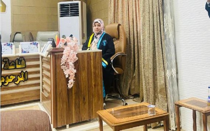 تدريسية في جامعة كركوك - كلية العلوم / قسم الفيزياء تحصل على شهادة الدكتوراه من جامعة تكريت