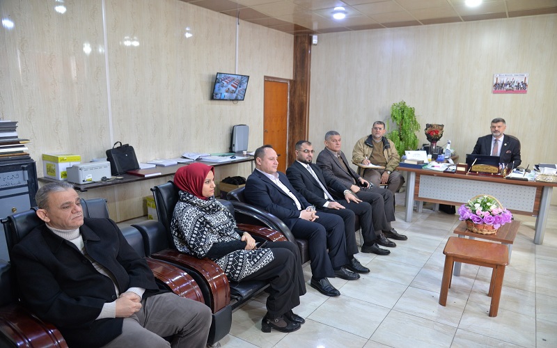 قسم الفيزياء في كلية العلوم يعقد الاجتماع الأول للفصل الدراسي الثاني 2024-2025