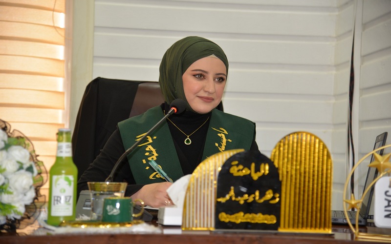 رسالة ماجستير في كلية العلوم / جامعة كركوك تناقش تحضير أغشية أوكسيد القصدير الرقيقة وتوصيف إحداثياتها وقيمها اللونية عند تراكيز ودرجات حرارة تلدين مختلفة