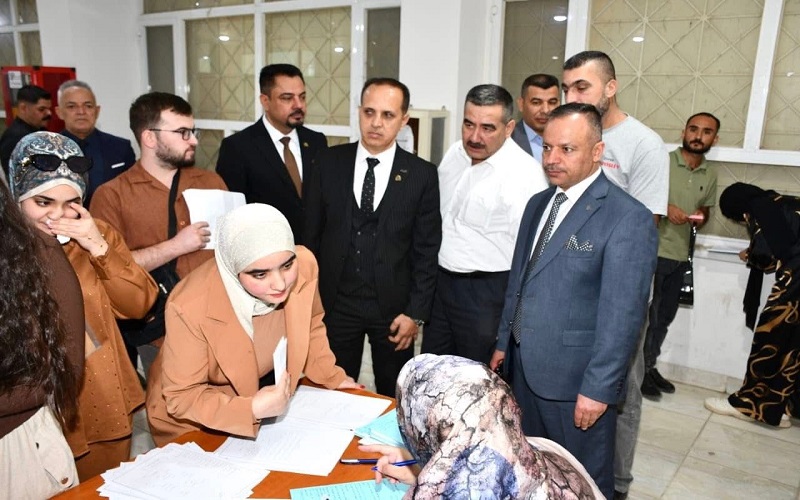 استقبال الطلبة الجدد في كلية العلوم