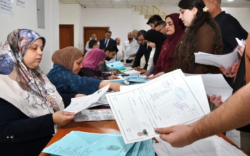 استقبال الطلبة الجدد في كلية العلوم