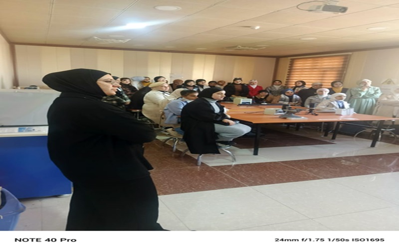 كلية العلوم - جامعة كركوك تستقبل طالبات من إعدادية البسمة للبنات
