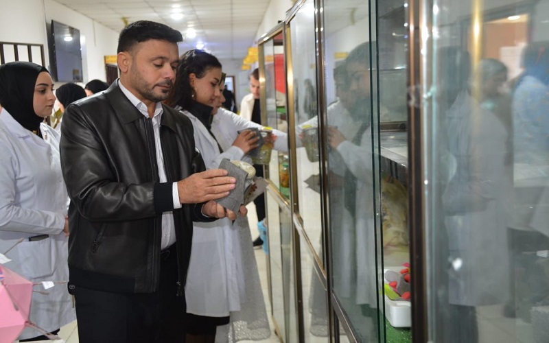 حملة تنظيف وصيانة مختبرات كلية العلوم قسم علوم الحياة