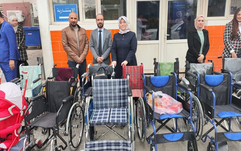 جامعة كركوك كلية العلوم  تطلق مبادرة إنسانية لدعم الأطفال المرضى