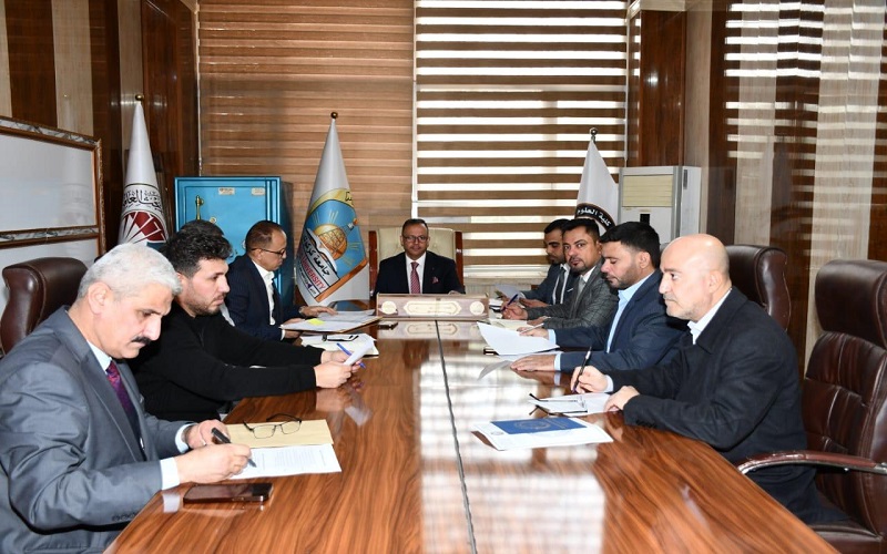 إجتماع مجلس كلية العلوم  جامعة كركوك