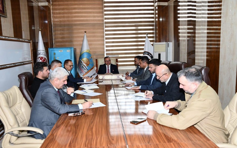 إجتماع مجلس كلية العلوم  جامعة كركوك