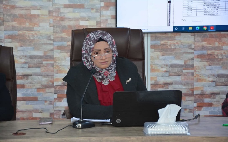 ورشة عمل . تحت عنوان   (حول معايير الاعتماد البرامجي)