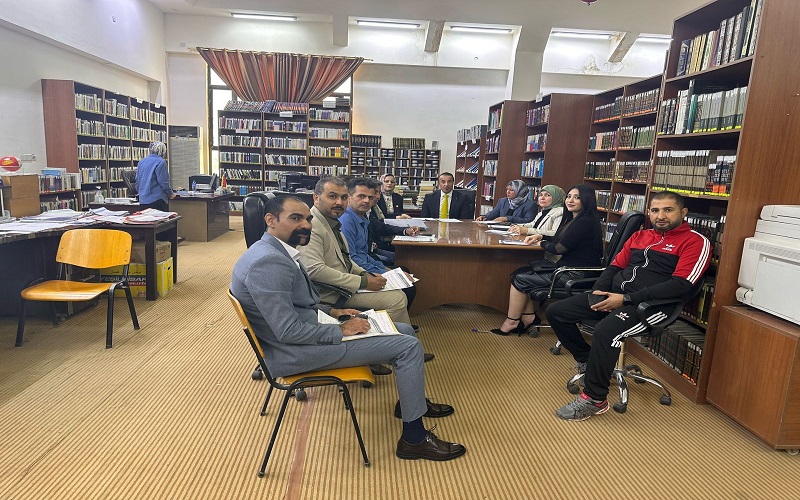اجتماع موسع لمدراء مكتبات الكليات