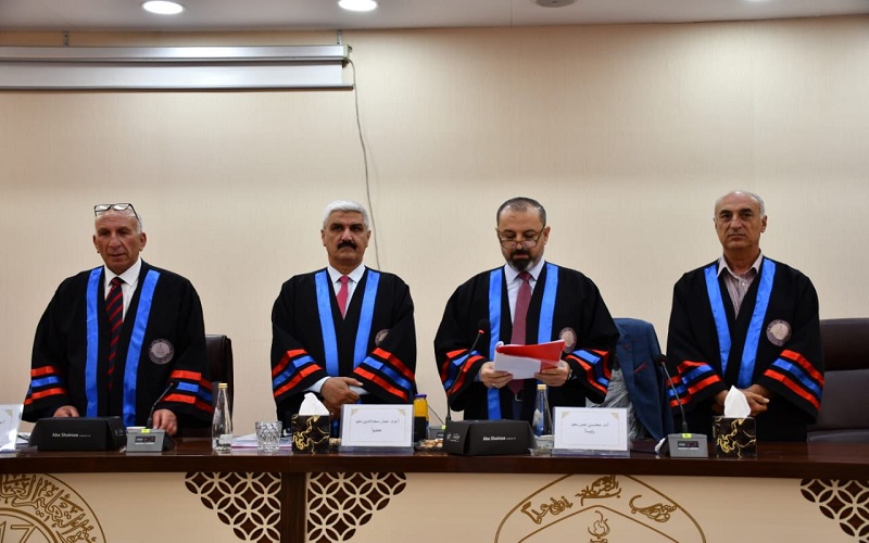 رسالة ماجستير في قسم علوم الكيمياء – كلية العلوم / جامعة كركوك