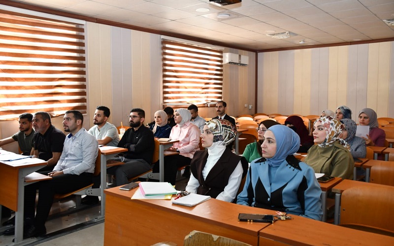 كلية العلوم بجامعة كركوك تختتم ورشة آلية كتابة معايير الاعتماد البرامجي