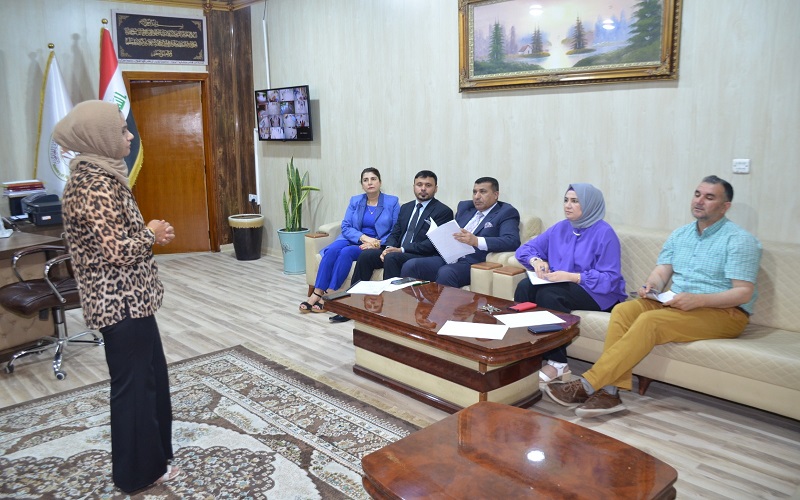 قسم علوم الحياة / كلية العلوم يقيم حلقات نقاشية (سمنار) لمناقشة مشاريع طلبة الدراسات العليا