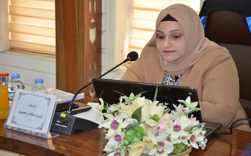 رسالة ماجستير في كلية العلوم / جامعة كركوك تناقش تقييم العلاقة بين السبكسين والاجهاد التاكسدي لدى المصابات بمتلازمة المبيض في البدينات المتعدد الاكياس