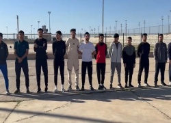 التدريبات الخاصة بعمل المخيم الكشفي