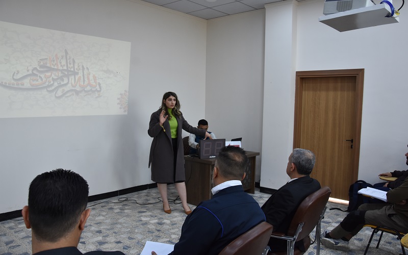 كلية التربية البدنية وعلوم الرياضة تنظم ورشة عمل عن جهاز 24 ثانية بلعبة كرة السلة 