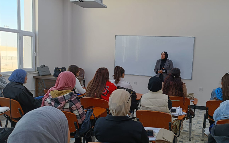 كلية التربية البدنية وعلوم الرياضة تنظم ورشة عمل توعوية عن مفهوم التوحد 