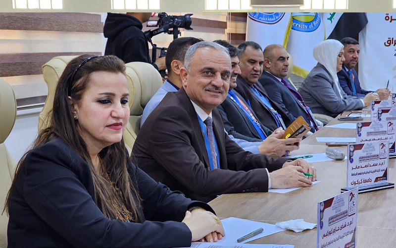 عميد الكلية اجتماع لجنة عمداء كليات التربية البدنية وعلوم الرياضة في العراق
