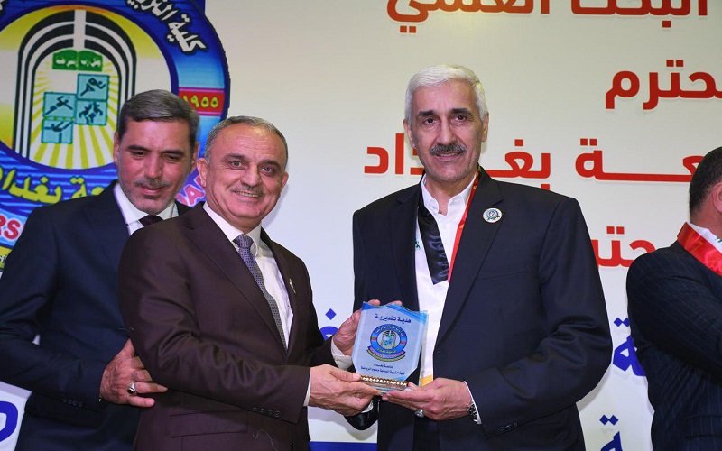 عميد الكلية يشارك في اجتماع لجنة عمداء كليات التربية البدنية وعلوم الرياضة في العراق 