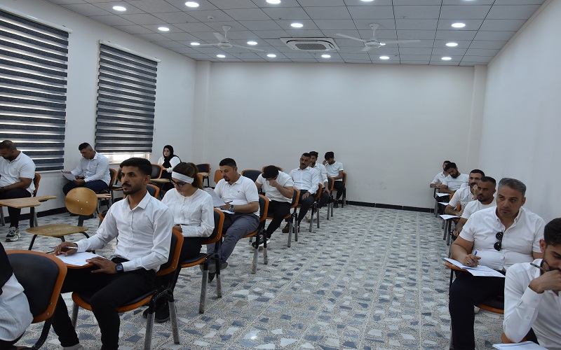 انطلاق الامتحانات النظرية في كلية التربية البدنية وعلوم الرياضة للعام الدراسي 2025/2024