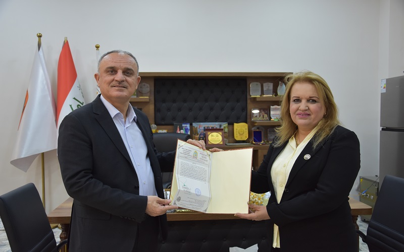  عمادة كلية التربية البدنية وعلوم الرياضة تبارك لتدريسية لحصولها على الترقية العلمية