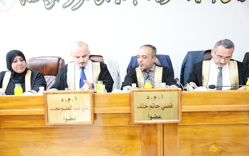 تدريسي من كلية التربية البدنية وعلوم الرياضة يشارك في عضوية لجنة مناقشة اطروحة دكتوراه بجامعة ديالى