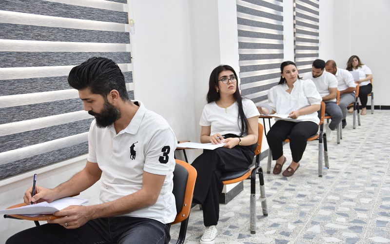 كلية التربية البدنية وعلوم الرياضة تختتم امتحانات الفصل الثاني لطلبة الدراسات العليا &quot; الدور الاول&quot;